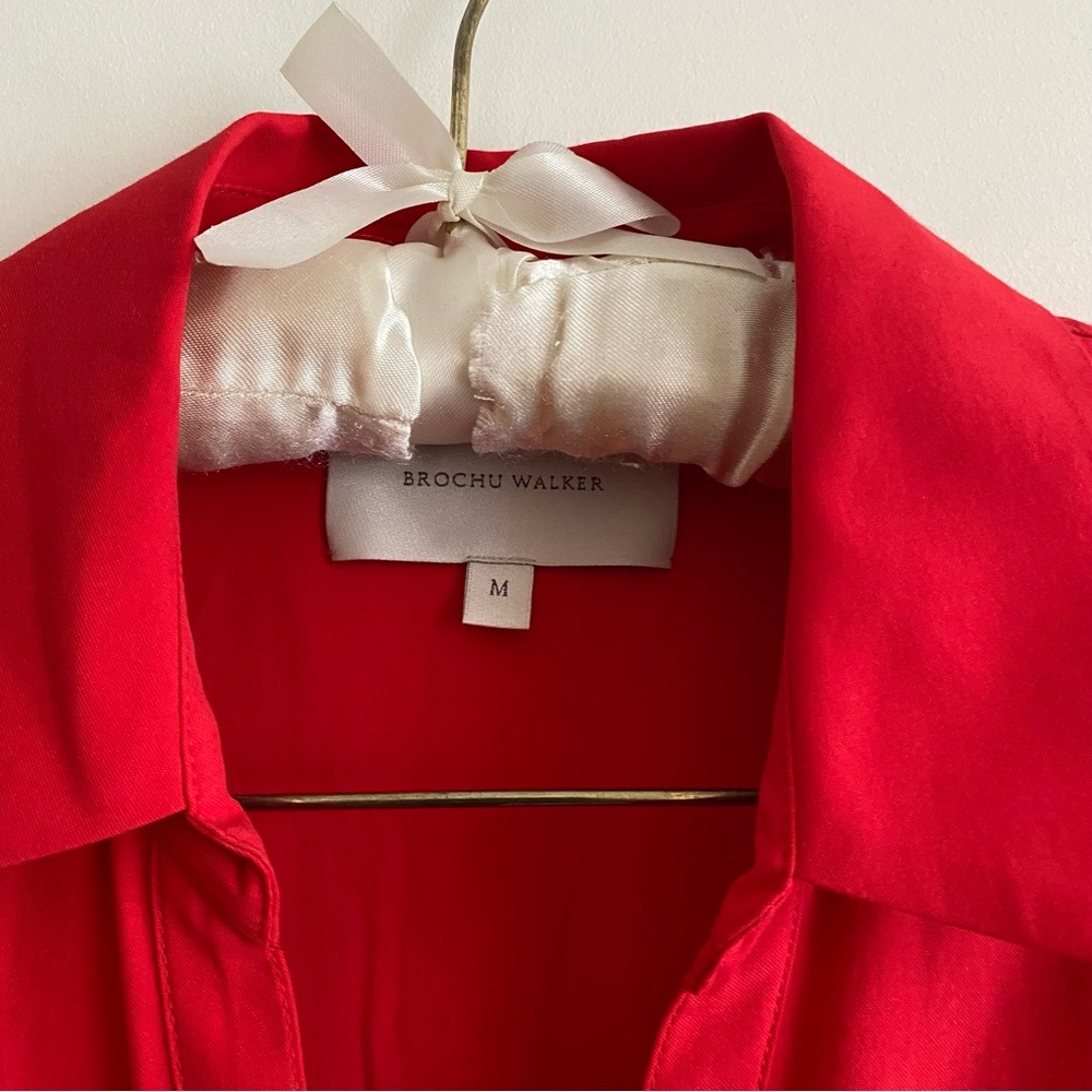 BROCHU WALKER THE HAVANA SHIRT MIDI DRESS - Picture 10 of 14